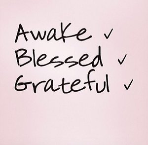 Blog. Blessed grateful